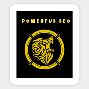 African Lion Sticker